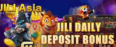Daily Deposit Reload Bonus promotion banner